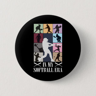 In My Softll Era Funny Softll Girl Player Lover  6 Cm Round Badge