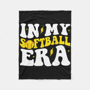 In My Softll Era Groovy Softll Girls _1 Fleece Blanket