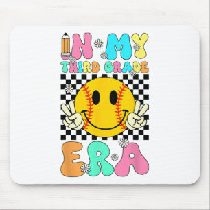In My Softll Third Grade Era Retro Smile Face Firs Mouse Pad