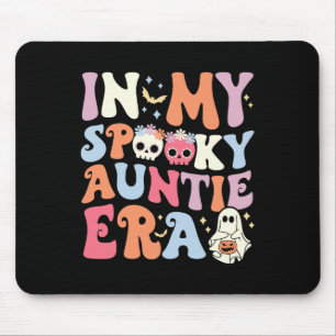 In My Spooky Auntie Era Halloween Groovy Witchy Sp Mouse Pad
