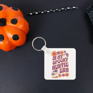 In My Spooky Auntie Era Retro Halloween            Key Ring