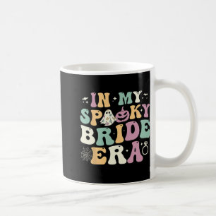 In My Spooky Bride Era Ghost Halloween Bachelorett Coffee Mug