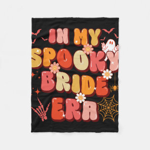 In My Spooky Bride Or Die Era Halloween Season Wom Fleece Blanket
