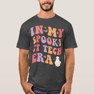 In My Spooky CT Tech Era Halloween Funny CT Techno T-Shirt