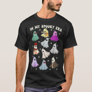 In My Spooky Era Groovy Ghost Halloween Funny T-Shirt