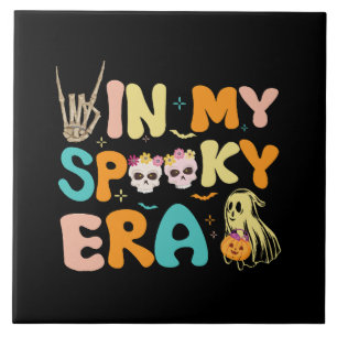 In My Spooky Era Spooky Season Halloween Ceramic Tile