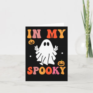 In My Spooky Era Women Men Kids Halloween Pumpkin Card