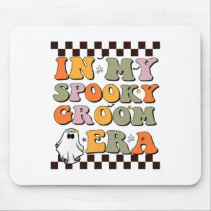 In My Spooky Groom Era Halloween Wedding Bachelore Mouse Pad