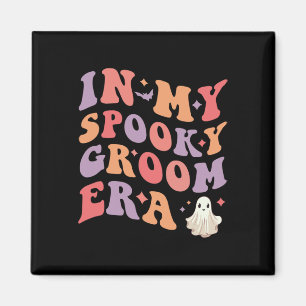 In My Spooky Groom Era Halloween Wedding Groom  Magnet