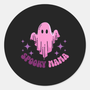In My Spooky Mama Era Halloween Costume Classic Round Sticker