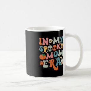 In My Spooky Mom Era Funny Halloween Women Groovy Coffee Mug