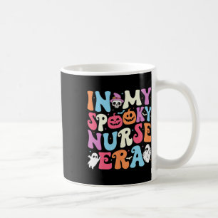In My Spooky Nurse Era Halloween Groovy Nursing Ha Coffee Mug