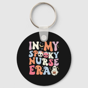 In My Spooky Nurse Era Halloween Groovy Witchy Spo Key Ring