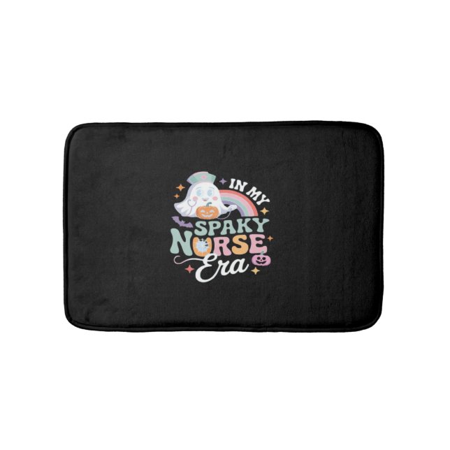 In My Spooky Nurse Era Halloween Trick Or Treat Es Bath Mat (Front)