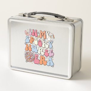 In My Spooky Nurse Era Shirt Halloween Nurse Shirt Metal Lunch Box
