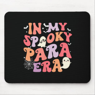 In My Spooky Para Era Halloween Retro Groovy Ghost Mouse Pad