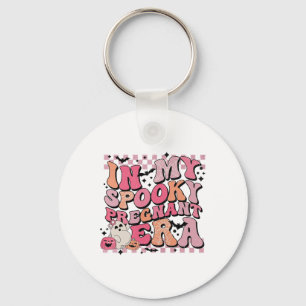 In My Spooky Pregnant Era Halloween Pregnancy Anno Key Ring