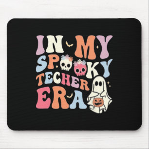 In My Spooky Teacher Era Retro Halloween Mouse Pad
