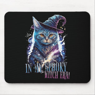 In My Spooky Witch Era Halloween Cat Costume 2023 Mouse Pad