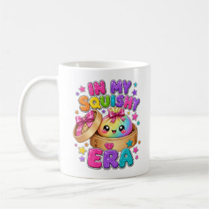 In My Squishy Era Viral Dumpling Squishy Sparkly Coffee Mug