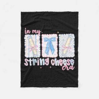 in My String Cheese Era Fleece Blanket