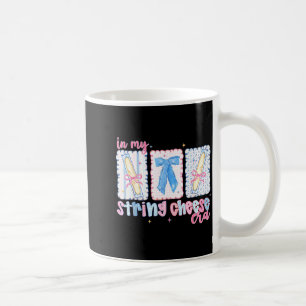 in My String-Cheese Era Preppy Coquette Mum Life Coffee Mug