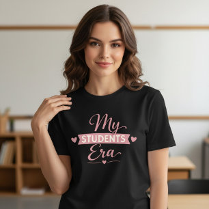 In My Students Era Teacher Trendy Back to School Tri-Blend Shirt