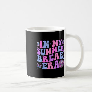 In My Summer Break Era Groovy Teacher Summer Break Coffee Mug
