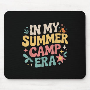 In My Summer Camp Era Retro Counsellor Camping Vib Mouse Pad