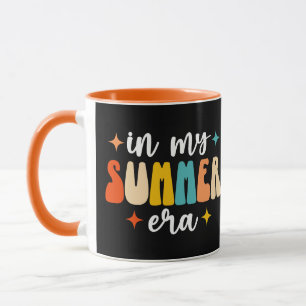 In My Summer Era Retro Groovy Summer Mug