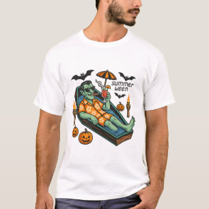 In My Summerween Vibes Era Funny Summer Vacation O T-Shirt