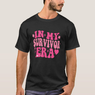 In My Survivor Era Breast Cancer Awareness Retro G T-Shirt