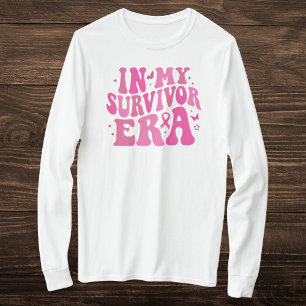 In My Survivor Era Pink Breast Cancer Awareness T-Shirt