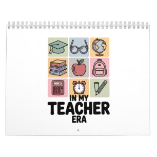 In My Teacher Era Kindergarten Teacher Life Calendar