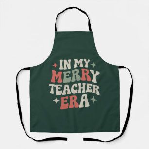 In My Teacher Era Preschool Teacher Life Gift Apron