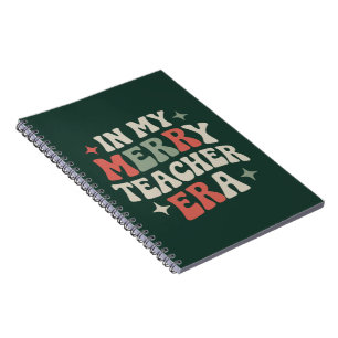 In My Teacher Era Preschool Teacher Life Gift Notebook