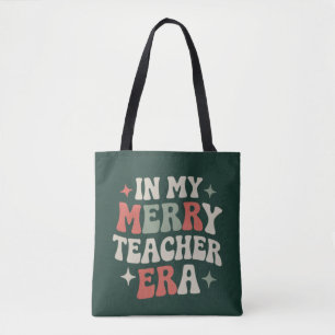 In My Teacher Era Preschool Teacher Life Gift Tote Bag