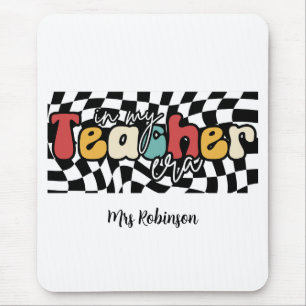 In my teacher era retro teacher mouse pad