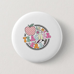 In My Teaching Era Best Teacher Appreciation 6 Cm Round Badge