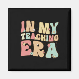 In My Teaching Era Cool Teacher Appreciation Gifts Magnet