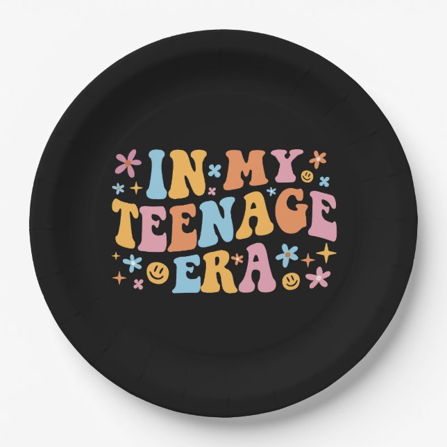 In My Teenage Era I Paper Plate (Front)