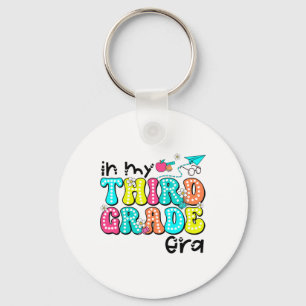 In My Third Grade Era 3rd Grade Era Teacher Back T Key Ring