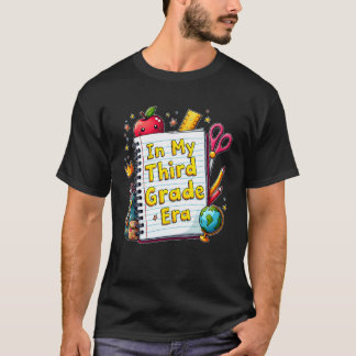 in My Third Grade Era Teacher Kids 3rd Grade Back T-Shirt