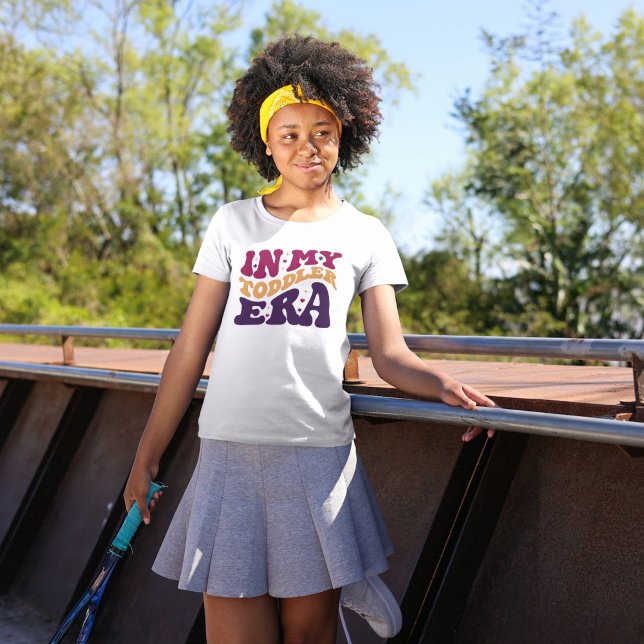 In My Toddler Era - Funny Cute Kids Boys Girls Toddler T-Shirt (Creator Uploaded)