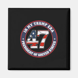 In My Trump 2024 Era 47th President Inauguration D Magnet
