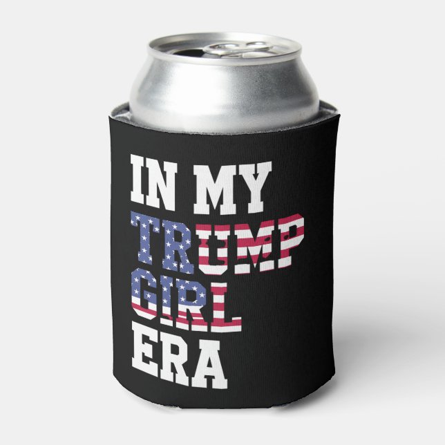 In My Trump Girl Era US 47th President Can Cooler (Can Front)