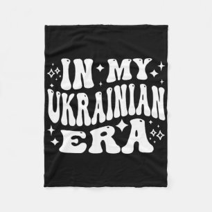 In My Ukrainian Era Fleece Blanket
