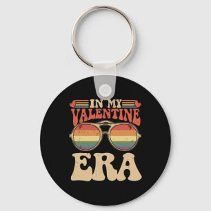 In My Valentine Era Cute Valentine's Day Girls Kid Key Ring
