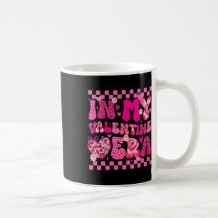 In My Valentine Era Disco Heart Girl Women Coquett Coffee Mug