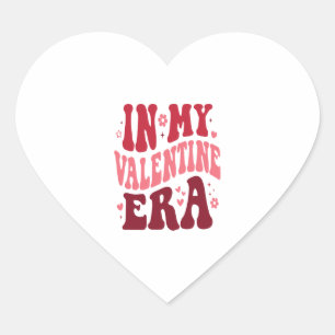 In My Valentine Era Heart Sticker